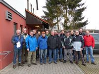 v. l.: Herbert, Peter, Günter, Ralf, Jacky, Horst, Jürgen, Günter, Volker, Werner, Heiko, Heinz, Dennis, Charly, Andrè, Carsten