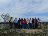 von links: Günter B., Horst, Facer, Charly, Günter W., Harry, Jürgen B., Heinz, Jürgen H., Herbert